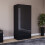 Vida Designs (Black) Glinton 2 Door 2 Drawer Wardrobe Bedroom Storage 2