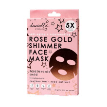 Rose Gold Shimmer Sheet Face Masks
