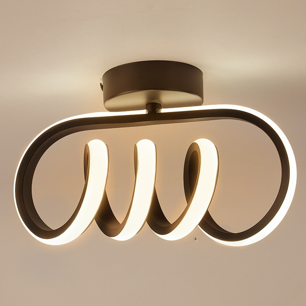 Plafonnier Led Lampe De Plafond Intérieur Moderne 3000K Luminaire Plafonnier En Acrylique Pour Couloir De Cuisine De Chambre À Coucher