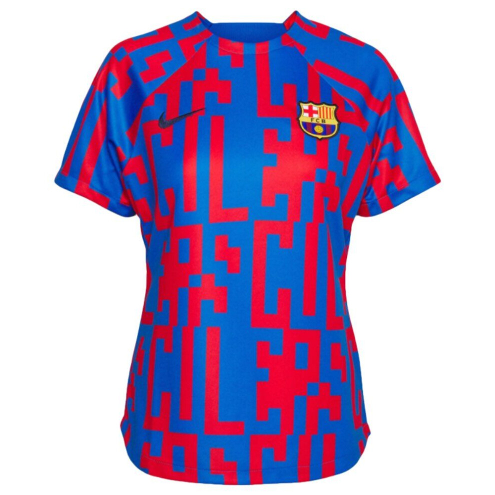 (S) Barcelona Home Pre-Match Jersey 2022/23