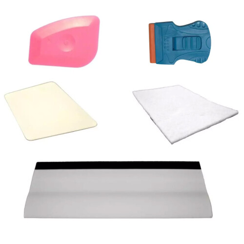 Window Tint Fitting Kit - Complete DIY Car window Tinting Tool Kit 5X Tools