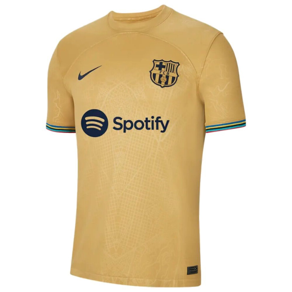 (S Youth (8-10 Years)) Barcelona Kids Away Shirt 2022/23