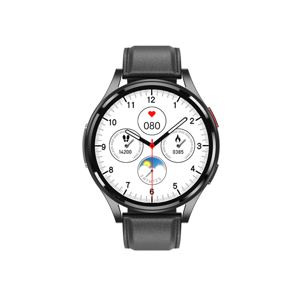 Chronus Smartwatch With Bluetooth Calling, Music Playback, Notification Alerts, And Ecg Monitoring(Black) Black 6976918031662