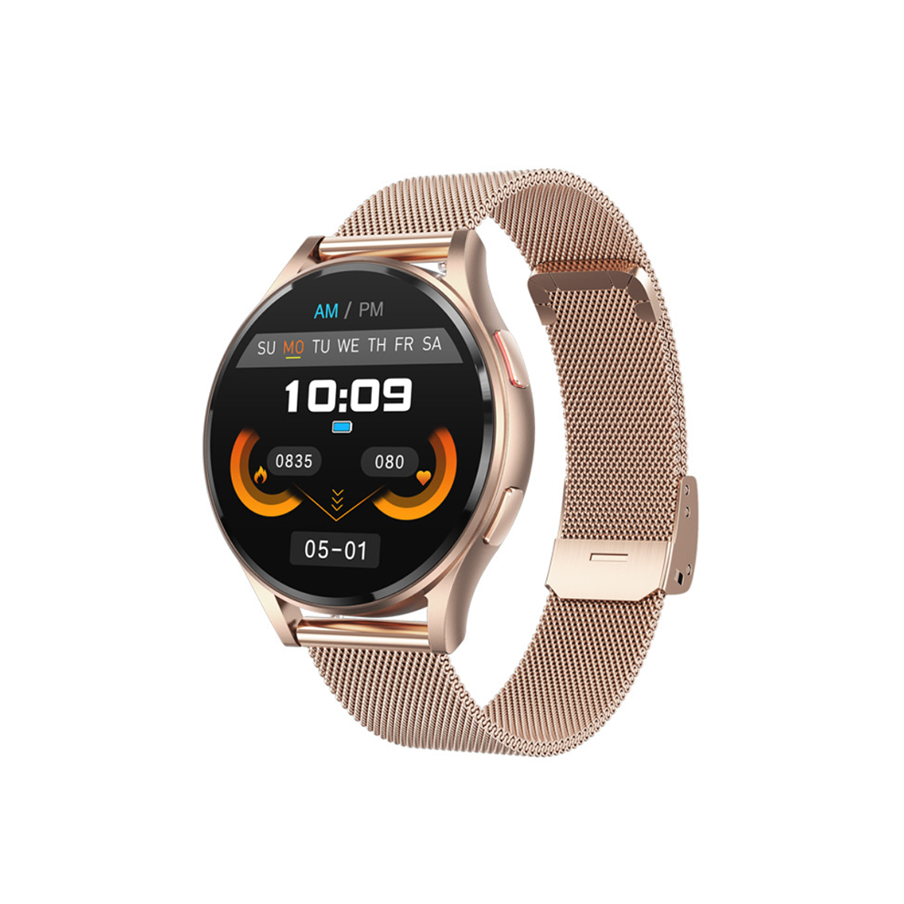 Chronus Smartwatch With Bluetooth Calling, Music Playback, Notification Alerts, And Ecg Monitoring(Rose) 6976918031693
