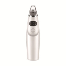 Chronus Blackhead Remover,Pore Vacuum, with LED Display, 5 Suction Levels, Wireless Operation, USB Charging(white)