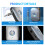 Chronus Bluetooth 5.3 Transmitter Receiver 3.5mm AUX Wireless Audio Transmitter Adapter Bluetooth Transmitter for HiFi, Home Stereo, Airplane, Gym, 4