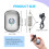 Chronus Bluetooth 5.3 Transmitter Receiver 3.5mm AUX Wireless Audio Transmitter Adapter Bluetooth Transmitter for HiFi, Home Stereo, Airplane, Gym, 5
