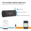 Kit Bluetooth para Carro com Alto-Falante, Suporte para Chamadas e Assistente de Voz - . 2