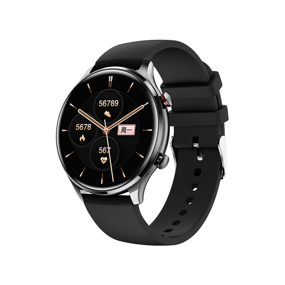 Chronus Smartwatch With Bluetooth Calling, Multiple Sports Modes, Music Playback, And Fashionable Design(Black) Black 6976918031761