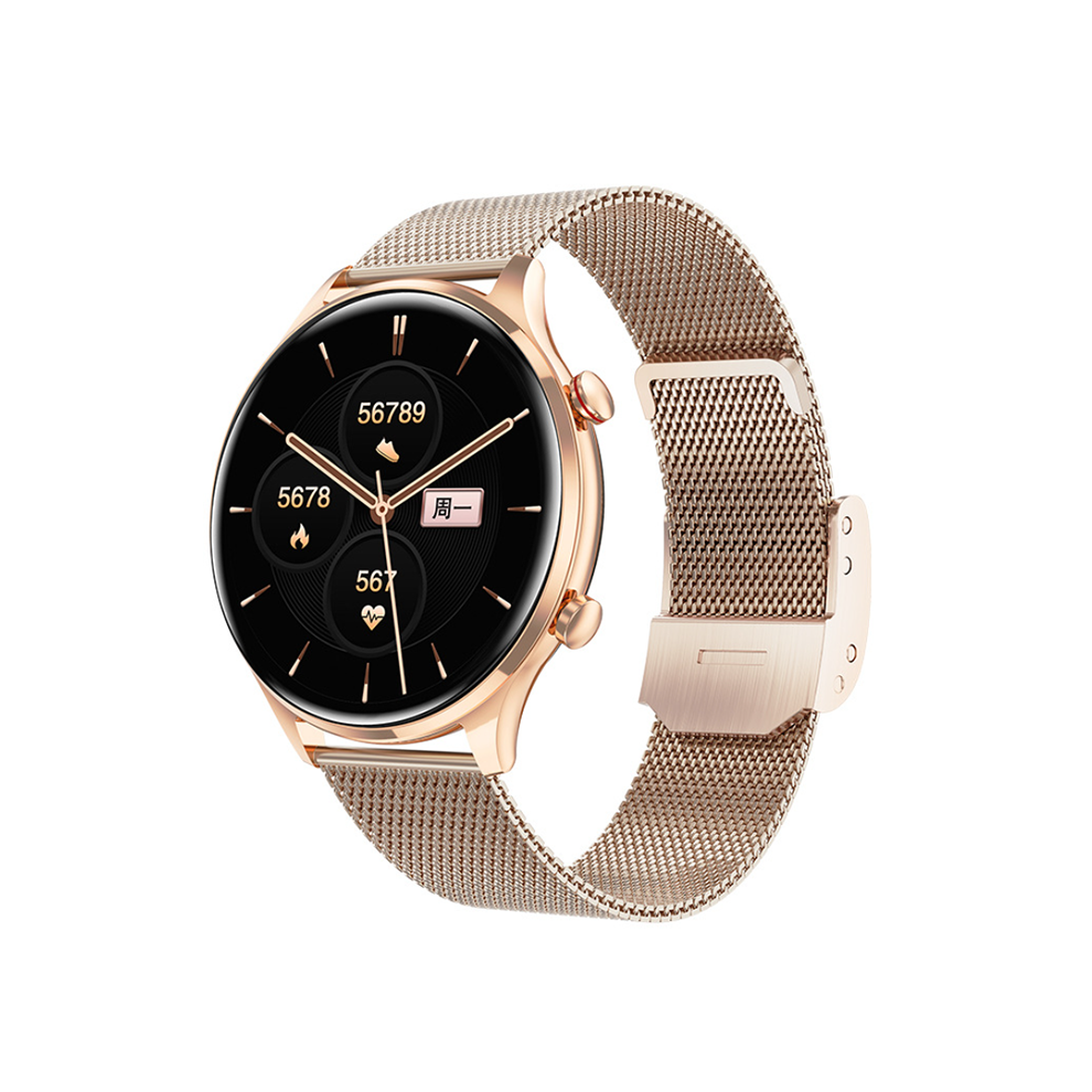 Chronus Smartwatch With Bluetooth Calling, Multiple Sports Modes, Music Playback, And Fashionable Design(Rose) 6976918031808