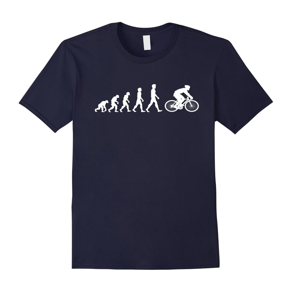 (XXXL) Evolution CyFather's Daying BicyFather's Daye T-shirt Great Gifts For Women Men-Father's Day