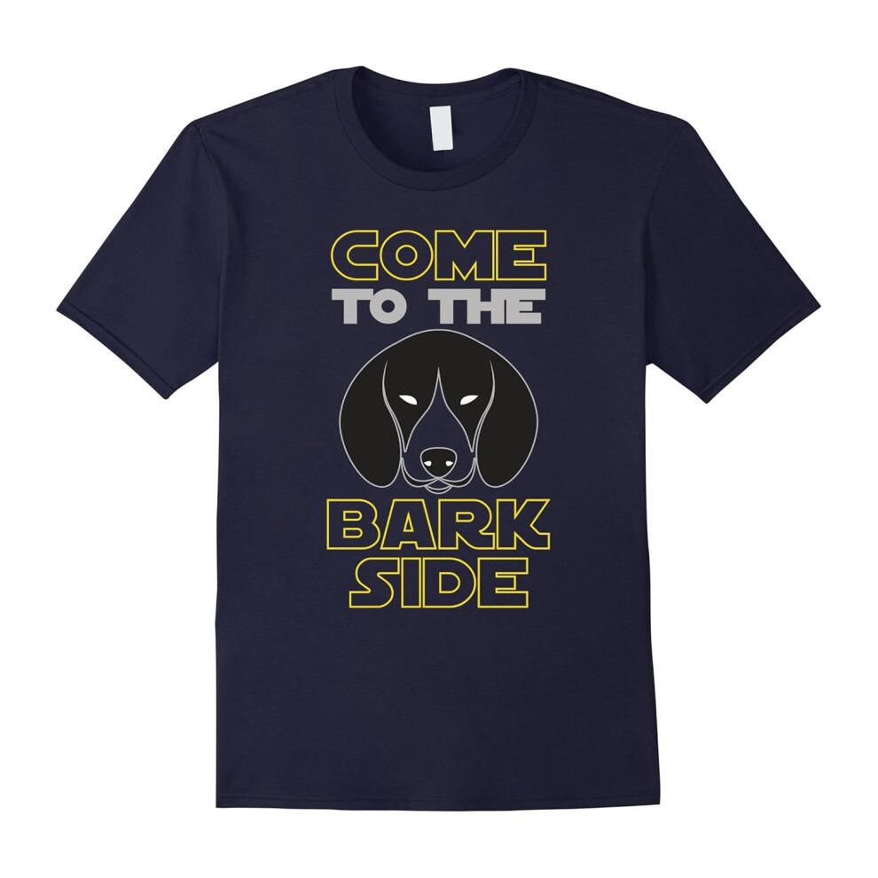 (XL) Come To The Bark Side Beagle T-shirt For Dogs Lover-Father's Day