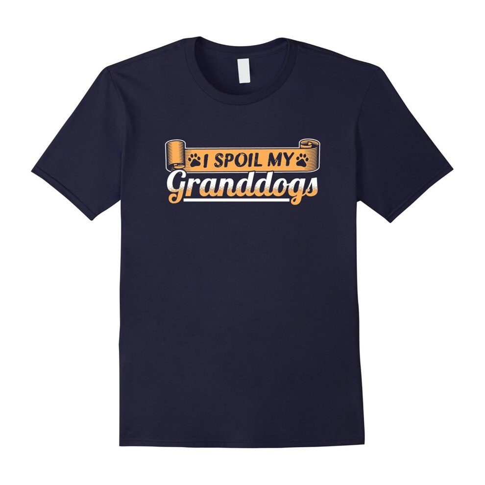 (XL) I Spoil My Granddogs grandma nana pet lover funny t-shirt-Father's Day