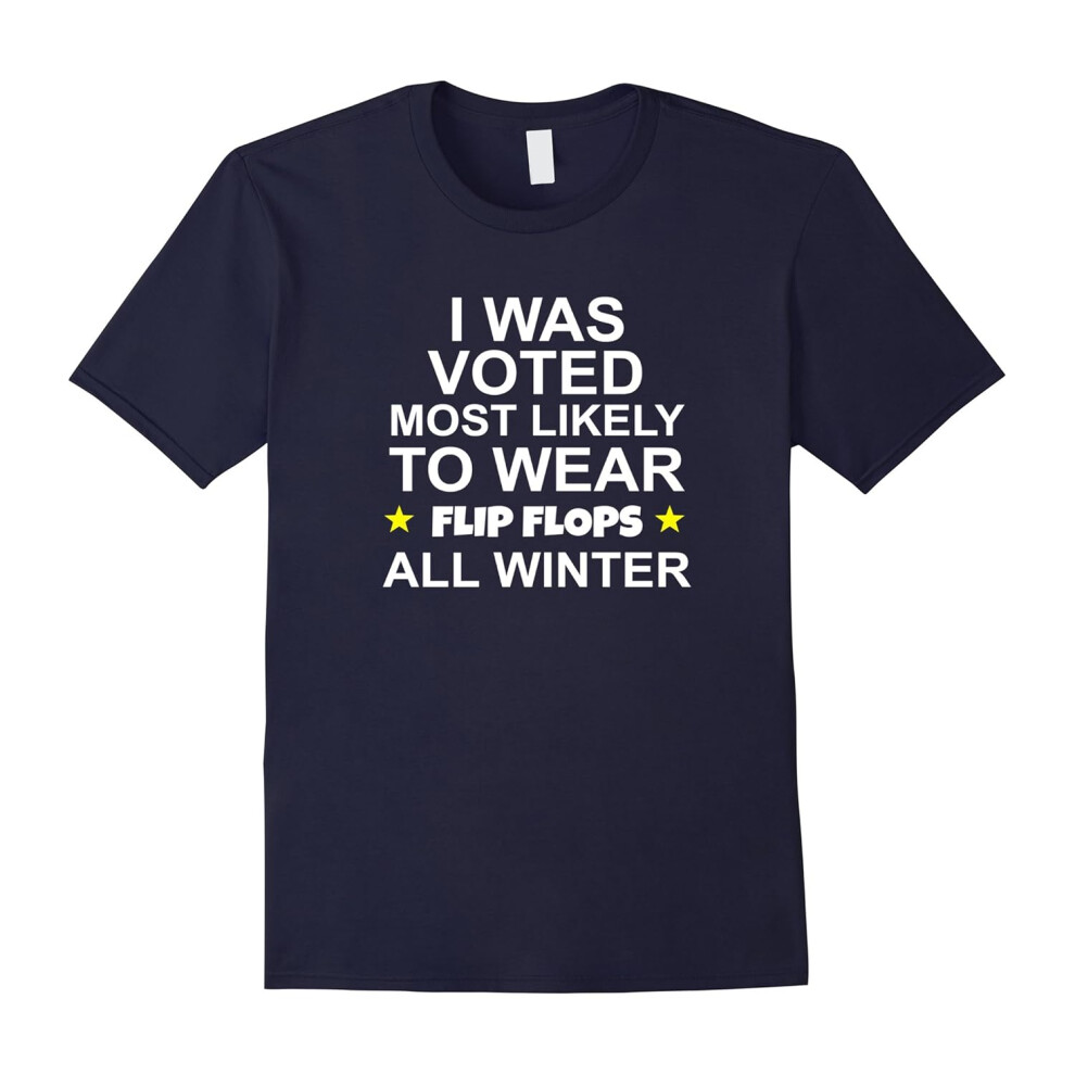 (XL) FUNNY FLIP FLOP LOVERS T-SHIRT-Father's Day