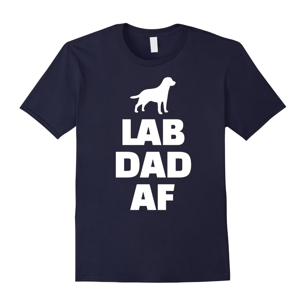 (M) Lab Dad AF T-Shirt-Father's Day