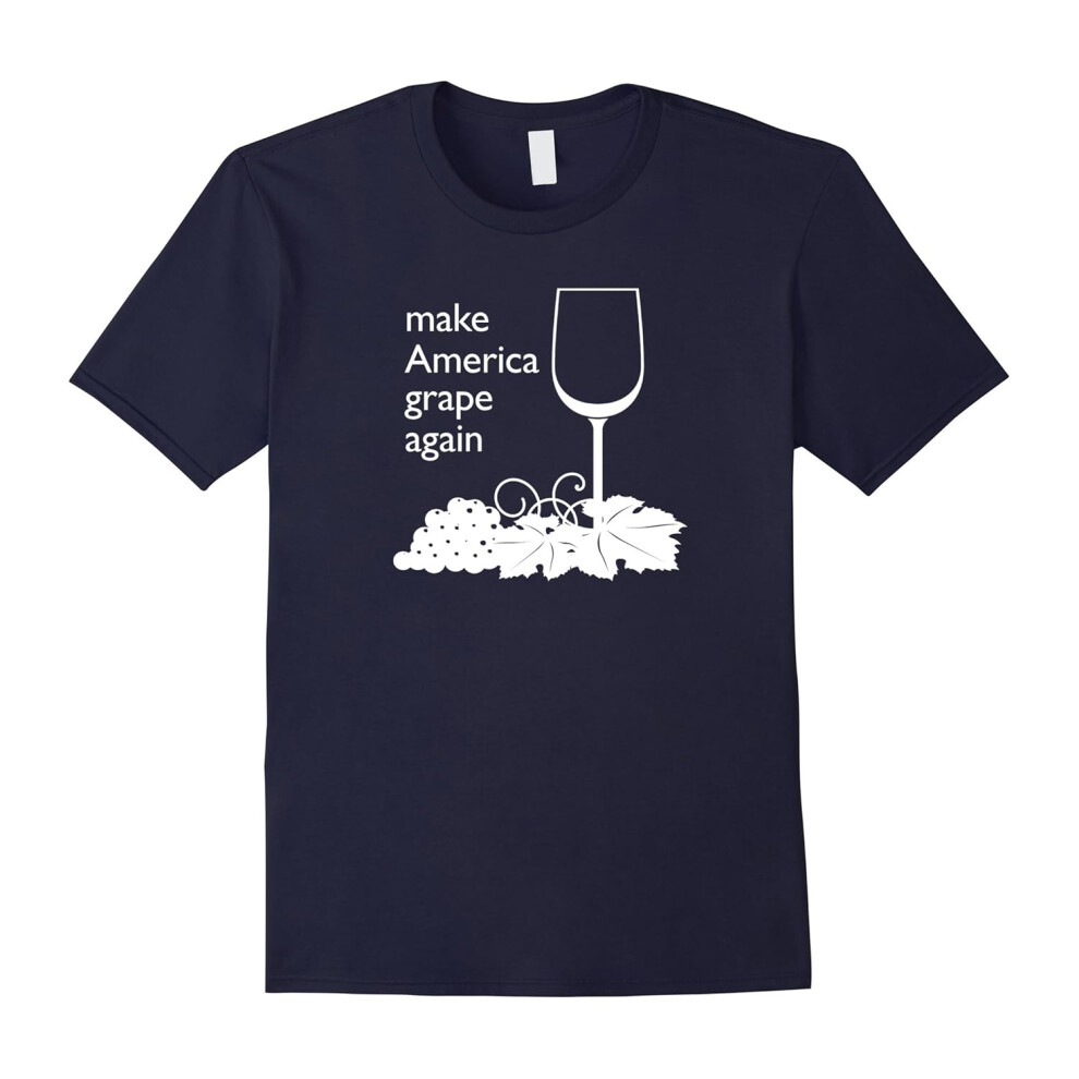 (XXL) Wine Lovers Make America Grape Again t-shirt-Father's Day