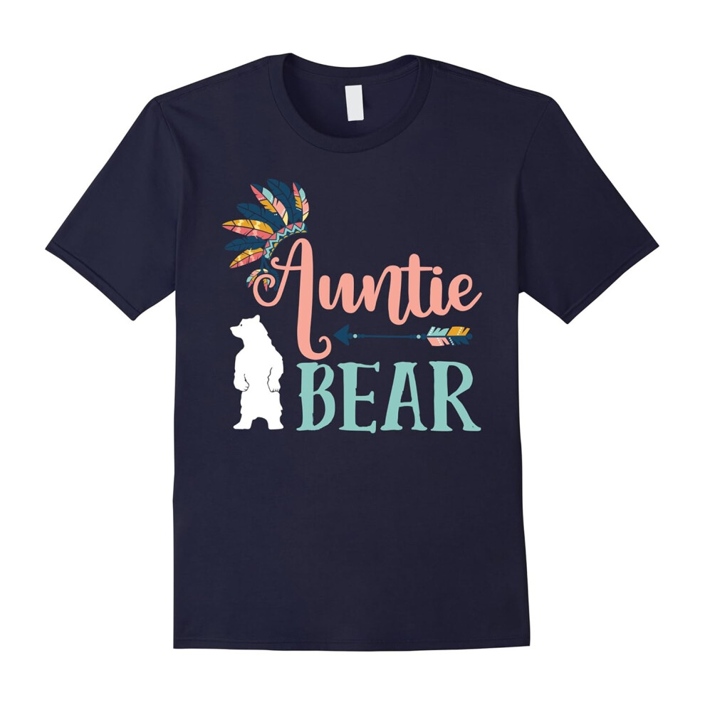 (XXL) Auntie Bear Shirt Lovely Arrow Design For Aunt-Father's Day