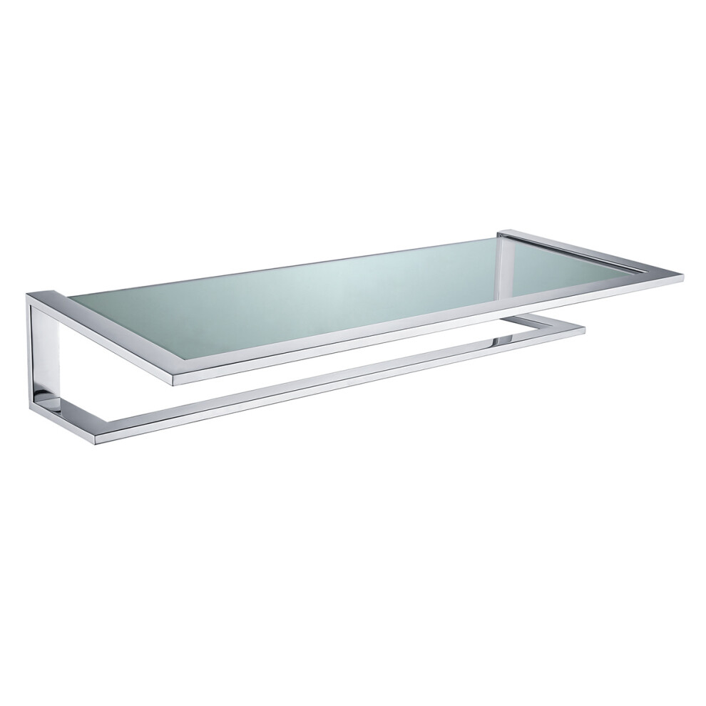 Nes Home Chrome Towel Shelf Rack