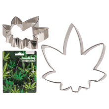 Cannabis Leaf Cookie Mould 10cm Cookie Cutter Icing Baking Biscuits