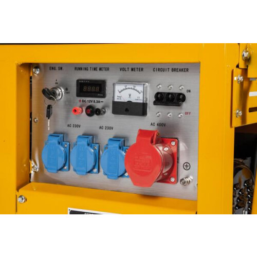 Lumag Lumag G8E 8 kw Petrol Generator with Remote Control Electric Start 2