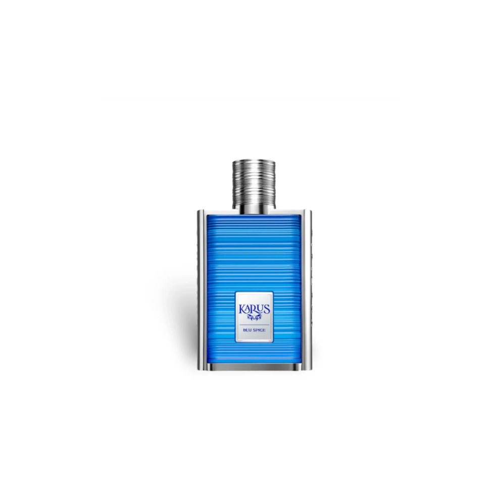 Khadlaj Perfumes Amber Karus Blu Spice 100Ml Edp By Khadlaj Â Refreshing Tea & Bergamot, Spicy Cinnamon & Neroli, Woody & Incense