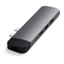 Dockingstation - Satechi - Type-C Pro Hub - Aluminium - USB-C - Ethernet