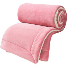(180x200CM, Rose Red) Fleece Blanket, Reversible Fluffy Thick Flannel Throw Blankets, Sherpa Fleece Blankets Soft Fluffy, Heavy Thermal Warm Blanket for Winter