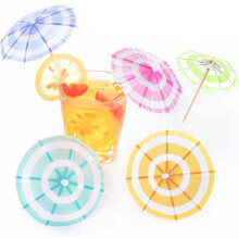 150 Pack Drink Umbrellas - Handcrafted Cocktail Picks