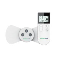 KTR-2492 Wireless TENS Machine for Pain Relief with Remote Control - 15 Modes, 16 Intensity Levels, 2 Electrodes