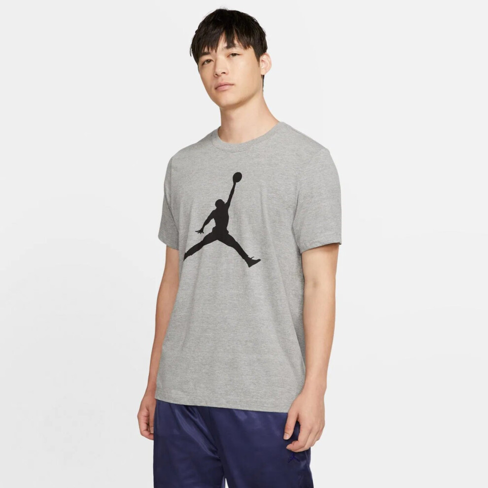 (Grey, S) Nike Jordan Air Jumpman Mens Sports T Shirt