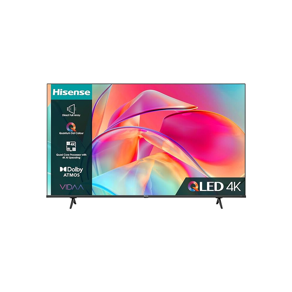 Hisense 50 Inch QLED Smart TV 50E7KQTUK