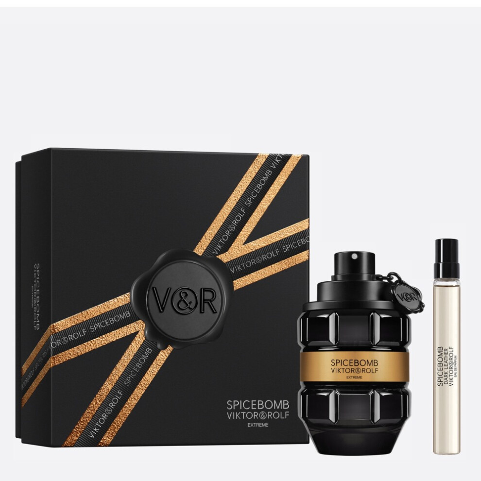 Viktor & Rolf Spicebomb Extreme Gift Set 90ml Eau De Parfum & 10ml EDP
