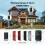 TeckNet (Black) TECKNET Wireless Doorbell, No Battery Required Self-Powered Door Bell 8