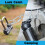 50PCS M3.5 Stainless Steel Chain Links 1.45" D-Shape Locking Hooks 6