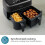 Philips Philips Dual Basket Airfryer 3000 Series, 9L, 2 Drawer Air Fryer (NA350/00) 5