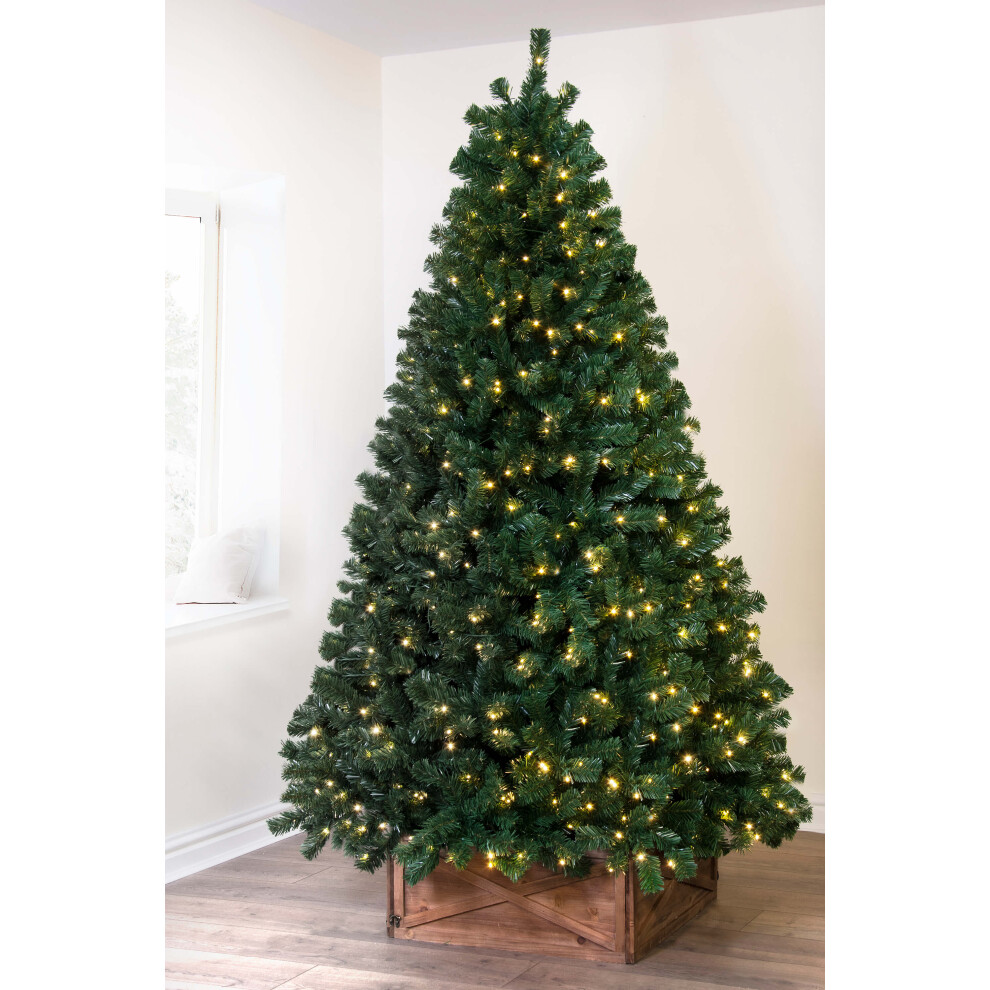 (4ft) Christmas Tree World | The Pre-lit Vanda Verde Fir Tree