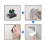4PCS Drywall Patch Aluminum Mesh Wall Patch Repair Kit 2