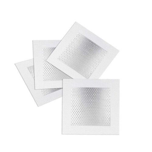 4PCS Drywall Patch Aluminum Mesh Wall Patch Repair Kit