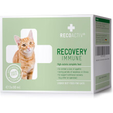 RECOACTIV Recovery Immune for cats, 3 x 90 ml, high-calorie