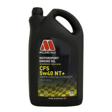 Millers NT+ CFS 5W-40 Fully Synthetic Motor Oil 5L - Nanodrive Ultra-Low Friction, 53% Friction Reduction, 48% Wear Reduction (7963GMS)