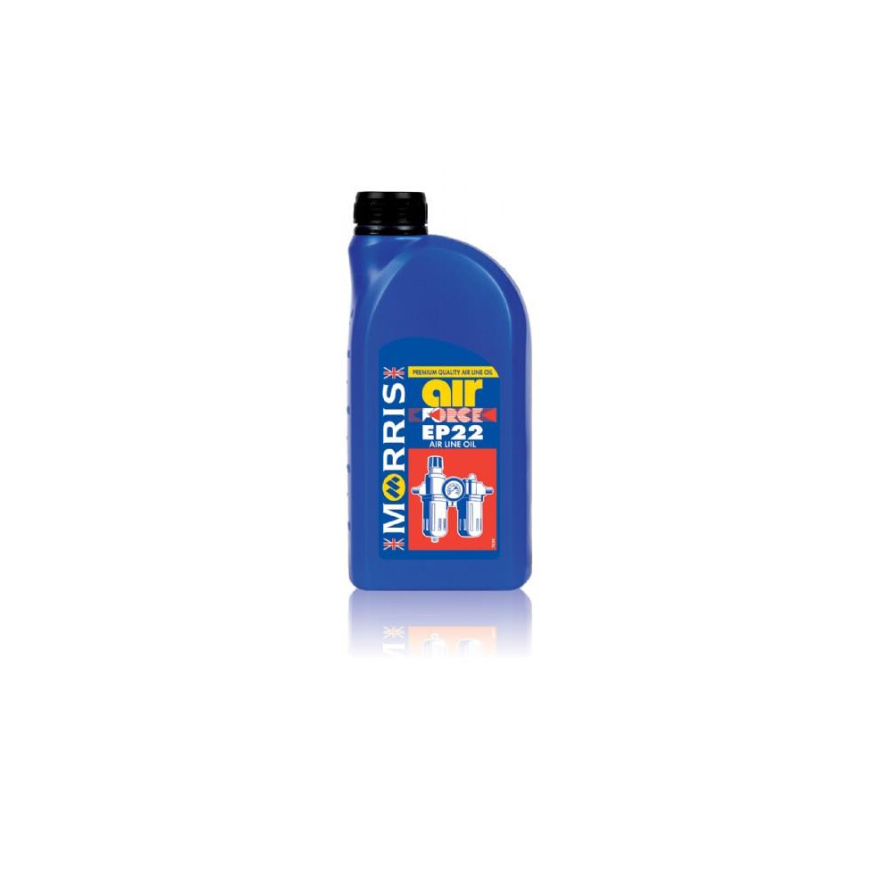 MORRIS Air Force EP22 Airline Tools Oil for All types of Air Powered Tools 1L-image-OPC-PFHF9XQ-NEW