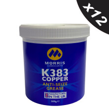 MORRIS Copper Grease Slip Multi Purpose Anti Seize Assembly Compound 12x500g