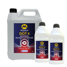 7L MORRIS DOT 4 Brake & Clutch Fluid DOT4 FMVSS 116 DOT 3 and DOT 4