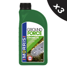 MORRIS Ground Force Chainsaw Chain Oil Guide Bar Blade Oil 3x1L