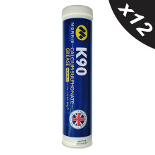 MORRIS K90 Calcium Sulphonate Grease for Marine & Heavy Mobile Equipment 12x400g