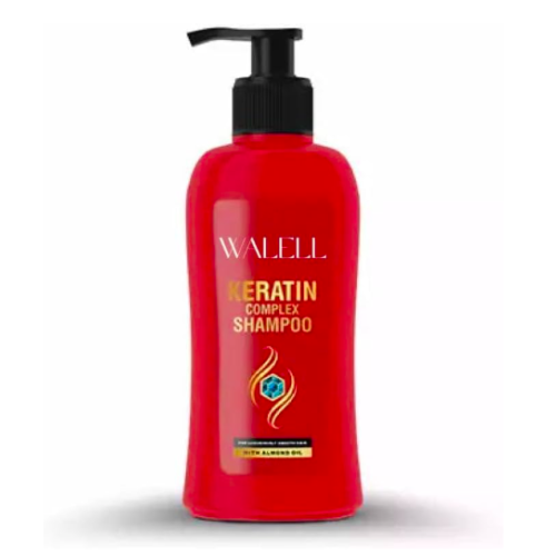 Walee Keratin Complex Shampoo For Luxuriously Smooth Hair 300ml