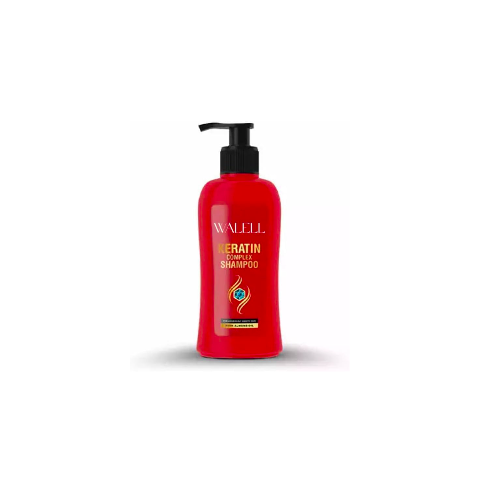 Walee Keratin Complex Shampoo For Luxuriously Smooth Hair 300Ml