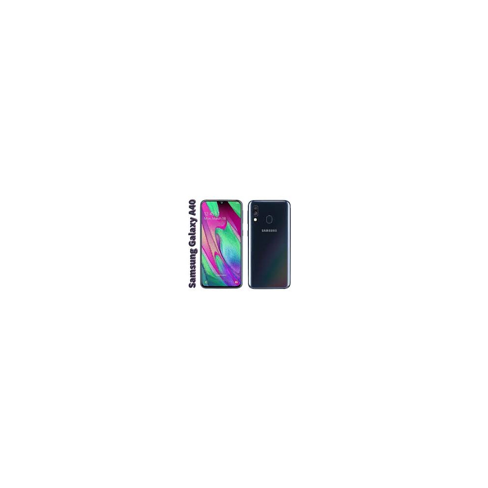 (Black) Samsung Galaxy A40  64GB