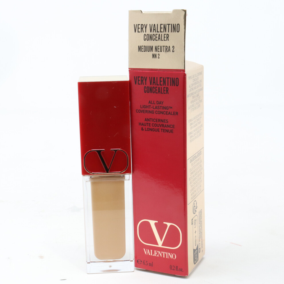 (Medium Neutra 2) Valentino Very Valentino All Day Concealer  0.2oz/6.5ml New With Box