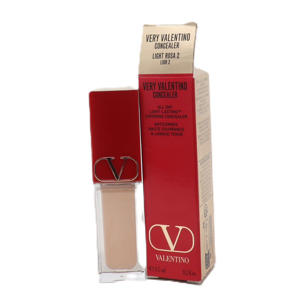 (Light Rosa 2) Valentino Very Valentino All Day Concealer  0.2oz/6.5ml New With Box